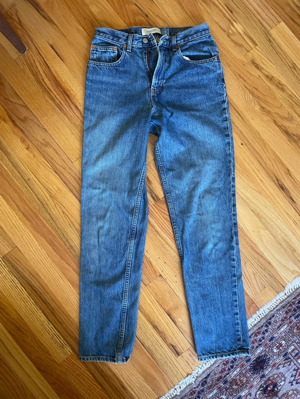 Vintage GAP Straight Leg Jeans in Blue Wash